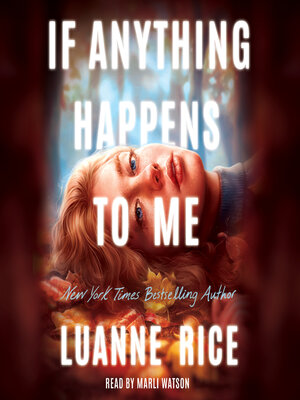 cover image of If Anything Happens to Me